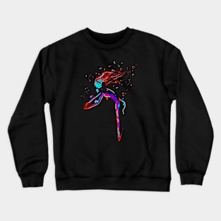 Red girl Crewneck Sweatshirt